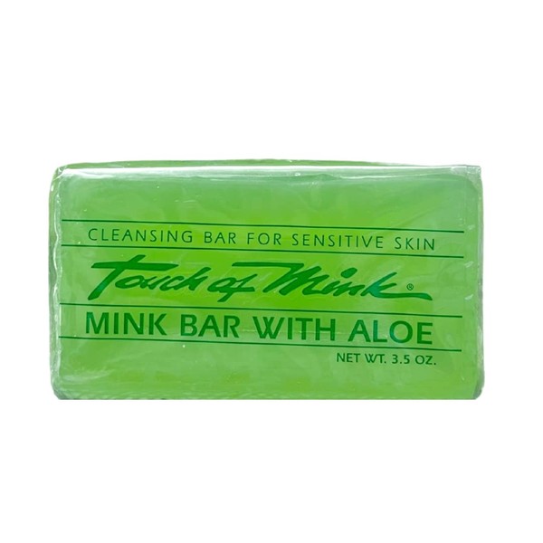 Touch of Mink All-Natural Aloe Vera Transparent Cleansing Bar