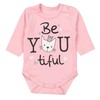 TupTam Baby Bodysuit with Long Sleeve pack of 5, Girl