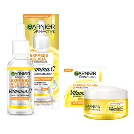 Vitamina C Concentrado Serum Suero crema Hidratante Garnier                                                                                           