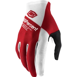 100% Celium MTB Gloves Red Size M