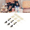 9Sets 2022 Graduation Cupcake Toppers Glitter Alphabet Numbers Diploma Bachelor