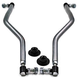 HD Switch - Adjustable Improved LH/RH Steering Drag Link Set 597047802 & 597047902 for Husqvarna, Craftsman, Poulan Pro, AYP, Electrolux, EHP - Includes Sector Gear Dust Caps 597047801 597047901