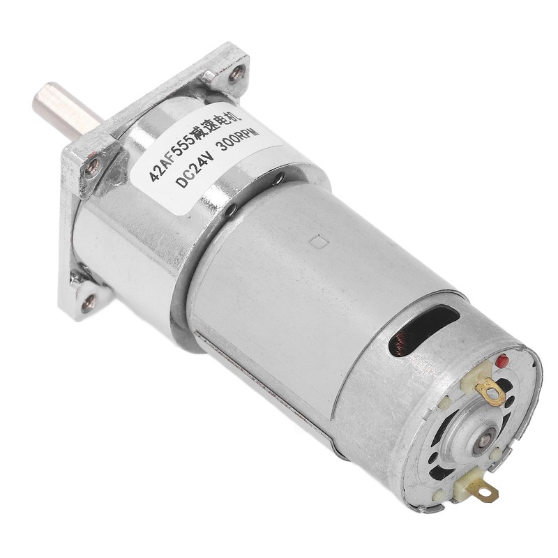 DC24V Gear Motor Self Locking Worm Speed Reduction Motor with