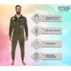 Silver Lilly One Piece Fighter Pilot Costume - Adult Novelty
