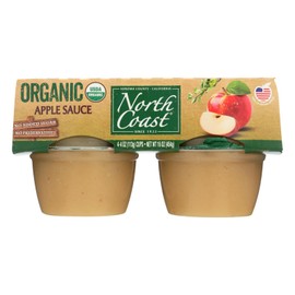 UD_North Coast Organic 4/4 Oz Applesauce Case of 12 Fruit & Vegetable Snack