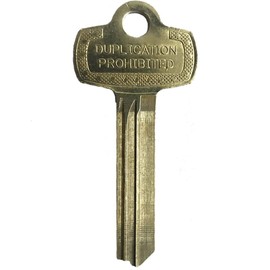 KABA ILCO Key Blank, for Best J Keyway Pack of (10)