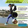Pro-Tec Athletics 3D 평평한 발목 지지 맞춤형 핏 통기성 원단