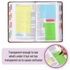 Mr. Pen- Sticky Note Set, 380 Pack, Pastel Colors, Transparent