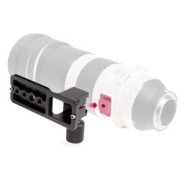 Hersmay Lens Base Cuff Ring Tripod Base for Sony FE 200-600 mm F5.6-6.3 G OSS SEL200600G Lens, Integrated Arca Swiss Mount, 1/4"-20, 3/8"-16 Holes for Tripod Ball Head Clamp