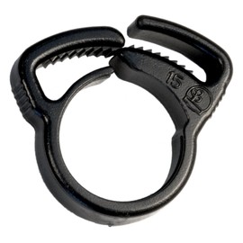Ratchet Clamp 15-16mm for Irrigation/Hydroponics Pipe/Tube Antelco, Pack of 20