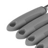 5pcs Special Supplies Adaptive Utensils Stainless Steel Rubber Handle Elderly