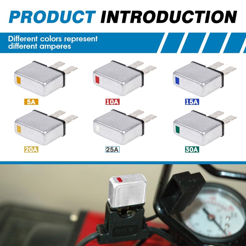 GLOSO E311 UCB Automotive Circuit Breaker, Type 1, Snap Off