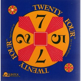 Twenty Four - Pocket Edition (Math Brain Teaser Cards) - [Red Center Square]