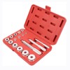 17Pcs Bearing Race Seal Driver 14 Types Aluminum 3 Handles
