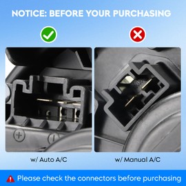 700249 Blower Motor with Fan Cage Fit for Toyota Corolla with Automatic 2009-2019| Fit for Prius 2010-2015 |2017-2018 Toyota Corolla iM|2016 for Scion iM|06-18 RAV4|12-17 Prius V 1.8L (with 3 Pins)