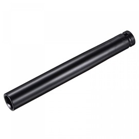 sourcing map 1/2" Drive by 17mm Deep Impact Socket, Heat-Treated CR-V Steel 8" Length, 6-Point Metric Sizes