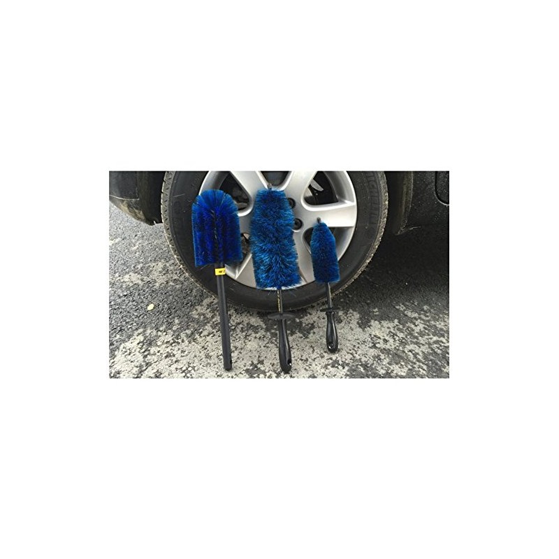 EZ Detail Complete Detailing Brush Kit - 3 Brushes