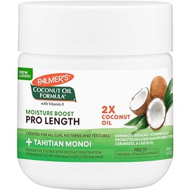 Palmer's- Tratamiento para el cabello y el cuero cabelludo con fórmula de aceite de coco Moisture Boost Pro Length, 6,7 onzas