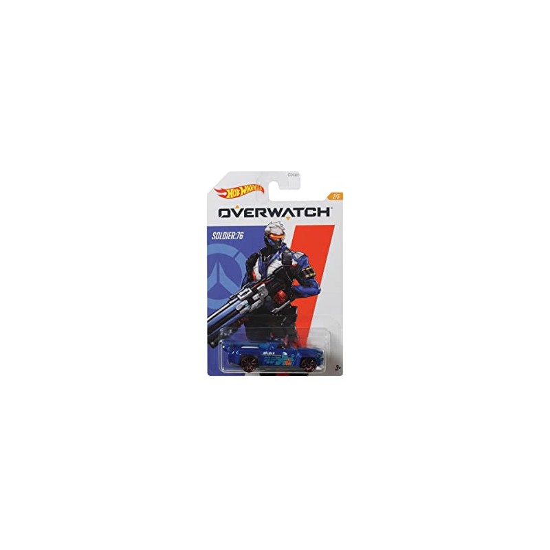 Hot Wheels 2020 Overwatch 1:64 Scale Diecast #2/5 Soldier:76 Solid