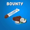 Bounty Milk Chocolate Bar, 57g