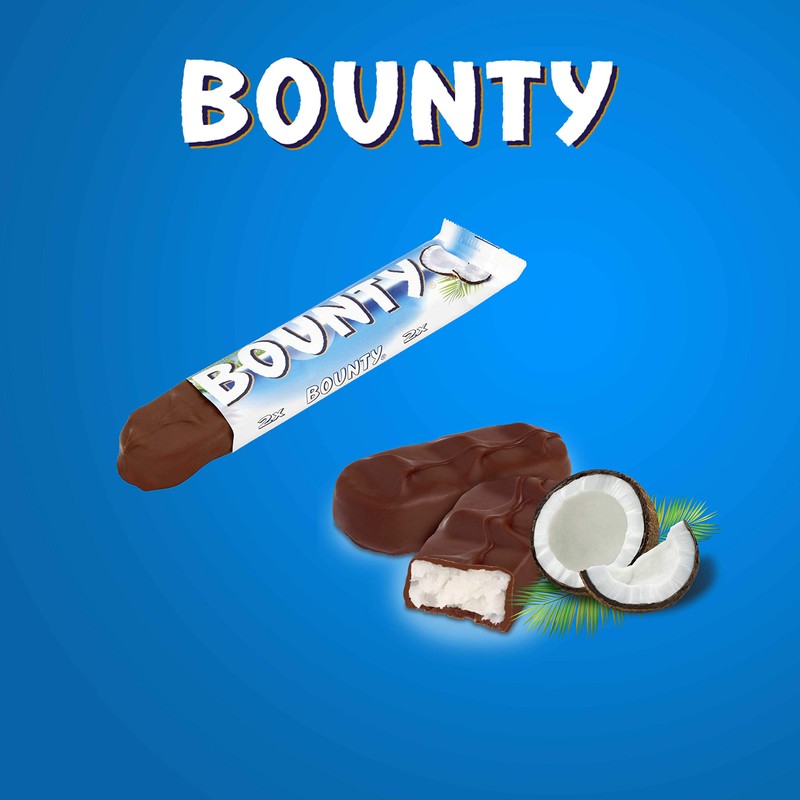 Bounty Milk Chocolate Bar, 57g