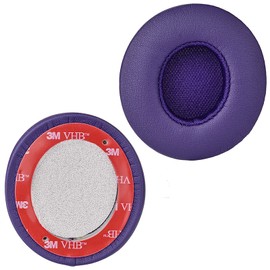 Solo3 Ohrpolster Ersatz Solo 3 Wireless Polster Ersatzteile Zubehör Kompatibel Mit Solo3 Wireless Kopfhörer (Pop Violett)