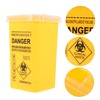Healeved Travel Container Disposal Buckets Needles Disposal Containers Pp Material