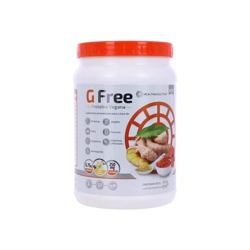 Suplemento Alimenticio en Polvo G Free Sabor Vainilla 430g