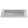 250x150mm Air Vent Louver Grill Cover Stainless Steel Duct Ventilation