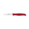 Zwilling Knife Twin Grip with Peeler, Stainless Steel, Silver/Red, 48