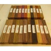 22 Different Exotic Wood Pen Blanks ¾”x5” Cocobolo, Zebrawood, Bocote