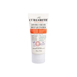 Curlsmith - Double Cream Deep Quencher - Vegan Moisturising Conditioner for Ultra Dry, Wavy or Curly Hair (59 ml)