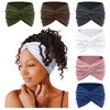 Tobeffect 7 Inches Wide Headbands for Women, Extra Large Turban
