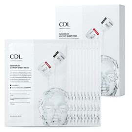 CANDORLOV CDL Ice Puff Sheet Face Mask - Cooling and soothing for redness and puffing, hydrating with hyaluronic acid 10 sheets Spotlight MASK / 캔돌로프 CDL 아이스 퍼프 시트 페이스 마스크 - 발적 및 퍼프를 위한 쿨링 진정 히알루론산으로 수분 공급 10매 Spotlight MASK