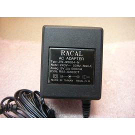 RACAL EUROPEAN AC Adapter 240V~ 50Hz 80mA  **NEW**  1/PKG