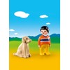 PLAYMOBIL Man with Dog Building Set