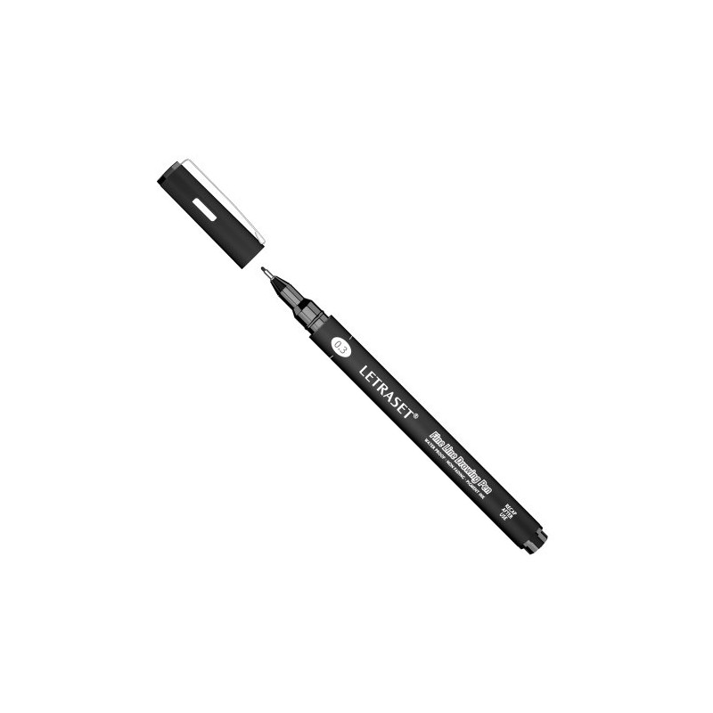 Letraset 0.3 mm Fine Line Drawing Marker Pen (Pack of