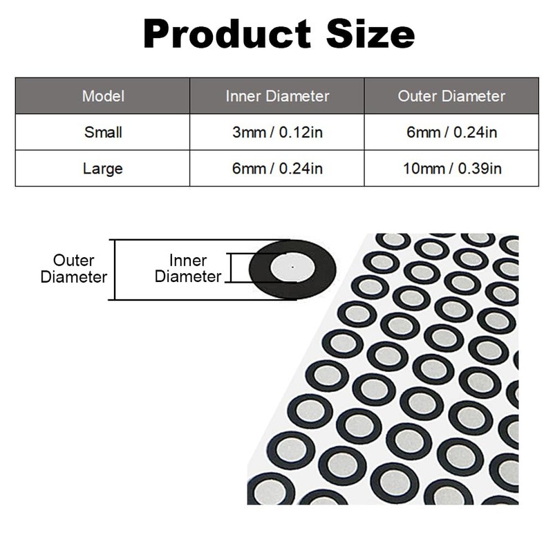 10mm 3D Scanning Markers, Reflective Markers Accurate Tracking Dots Motion