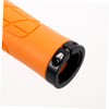 Outanaya 2pcs Ergonomic Soft Rubber Bicycle Handlebar Grips Slip Design
