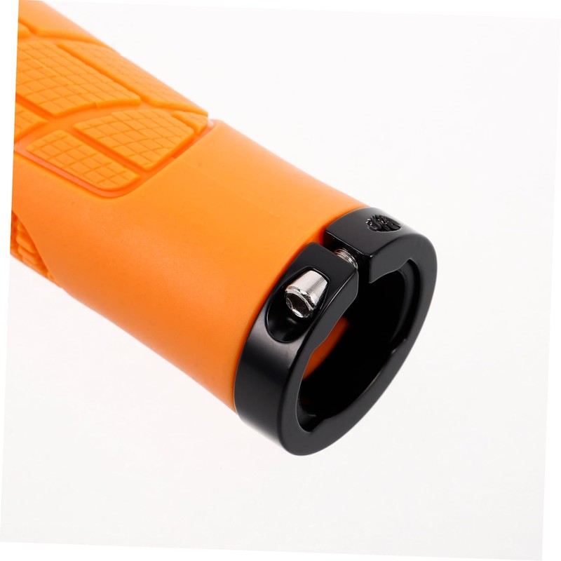 Outanaya 2pcs Ergonomic Soft Rubber Bicycle Handlebar Grips Slip Design