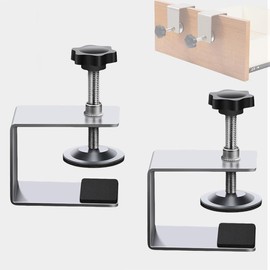 Pack of 2 Drawers Front Installation Clamps Thickening C Clamp Table Clamp Cabinet Tool Mounting Clip for Woodworking DIY Cabinet Aids Car Repair Drawer Front Installation