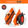 Heavy Duty Panel Dolly 1100LBS Capacity Door Cart with 10"