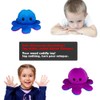 Kunstify Octopus Mood Cuddly Toy, XXL Octopus Plush Reversible, XXL