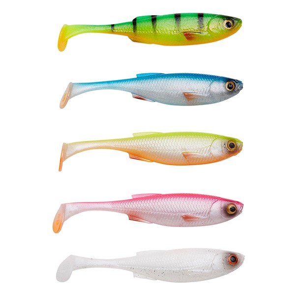 Savage Gear Craft Shad 10.0 cm Dark Water Mix 5-Piece