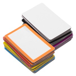 Operitacx 40st Magnetetiketten Für Kühlschränke Trocken Abwischbare Magnete Leere Magnetische Etiketten Magnetische Namensschilder Kühlschrank Magnettafel Leere Trockenetiketten Das Haustier