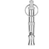 Jizlan Silver Pets Whistle Adjustable Pet Training Sound Control Stainless