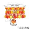 coadipress Thanksgiving Bracelets for Women Fall Autumn Stackable Clay Beaded