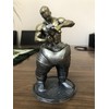 Inspiring Selfmade Man Sculpture: 16 cm of Handcrafted Artistic Motivation
