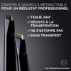 L'Oréal Paris, Lápiz de Cejas Retractil, Infallible Brows Triangular Pencil,