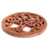 Windalf Wall Decoration Wooden Picture Varuna Diameter 25 cm Celtic